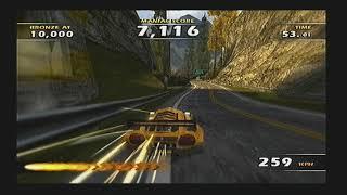 Burnout Dominator: Factory Series - Glacier Falls Reverse: Dominator Challenge (Gold+Car)