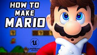 Make MARIO in one video  (Unreal Engine tutorial)
