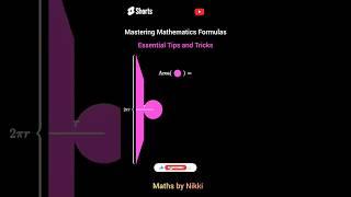 Mastering Mathematics Area Formulas || Vedic Maths #shortvideo #short #shorts