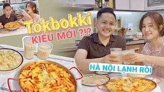 Tín hiệu vũ trụ gửi đến: Trời lạnh rồi  Làm 1 chảo TOKBOKKI thật to nào!!! 