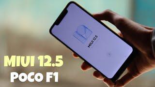 MIUI 12.5 For Poco F1 | 20 New Feature | Always On Display | Gesture & Animation 