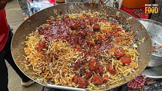 Mumbai's Best-Selling Fried Noodles Manchurian Bhel | Only Rs. 40/- and Loved by 1000 People Daily