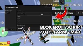BEST Blox Fruit Script Auto Level up Until - MAX | Mobile and PC (NO KEY)