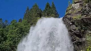 NORVEGIJA Steinsdalsfossen krioklys