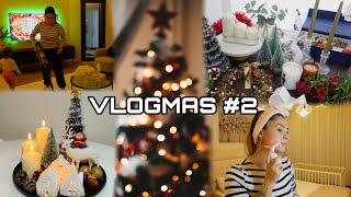 VLOGMAS #2 || EVİMİZİ YENİ YILA HAZIRLIYORUZ | HIZLANDIRILMIŞ TEMİZLİK | YENİ CİLT BAKIM RUTİNİM