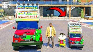 Franklin Mahindra Scorpio DJ VS Shinchan Mini Mahindra Scorpio DJ in GTA 5