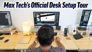 Max Tech Desk Setup Tour - Vernal Standing Desk & Ergonomic Chair