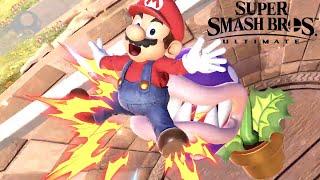 Super Smash Bros Ultimate All Piranha Plant Victory Screen & No Contest Screen!