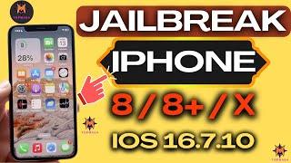 Step-by-Step Guide: Jailbreaking iPhone 8, 8+, X on iOS 16.7.10 (Rootless)