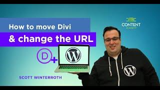 How to move a Divi Theme WordPress website and change the URL Step by Step