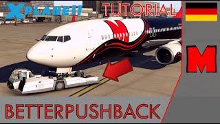 X-Plane 11 BetterPushback - Tutorial [GERMAN]