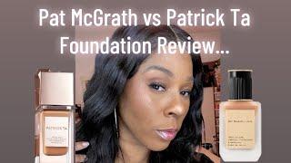 Patrick Ta: Major Skin Hydra-Luxe Luminous Skin vs. PMG Labs Sublime Skin Perfecting Foundation