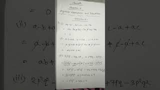 Class 8th chapter Algebraic expressions and identies .... chapter 8.1