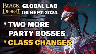  BDO | More Party Bosses - More Class Changes | 06 September 2024 Global Lab Update Notes