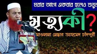 মৃত্যুর নতুন ওয়াজ ২০২৪ মাওলানা নেছার আহমেদ চাঁদপুরী/New Bangla Waj Mawlana Nesar Ahmed Chadpuri