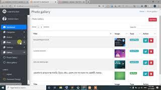 18 laravel news portal  project making tutorial | Video Gallery