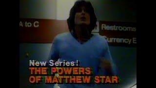 THE POWERS OF MATTHEW STAR ORIGINAL NBC PROMO 1982