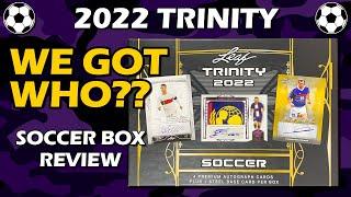 DING DING!! 2022 Leaf Trinity Soccer Hobby Box Review