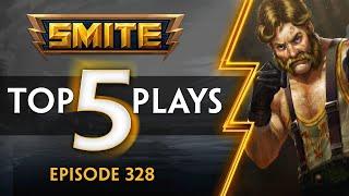 SMITE 1   Top 5 Plays   Episode 328