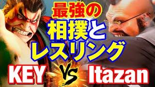 スト6　KEY（E.本田）vs 板ザン（ザンギエフ） 最強の相撲とレスリング　KEY(E.HONDA) vs Itazan(ZANGIEF) SF6