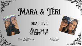 Mara of Vintage Retail Therapy by Mara &Teri Lightsey Tuesday, September 24th @ 12pm PST / 3pm EST