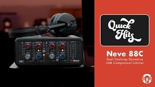 Quick Hits: Neve 88C Desktop Compressor