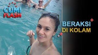 Seksi Berbikini, Wulan Guritno Langsung Beraksi di Kolam Renang - CumiFlash 08 Januari 2018