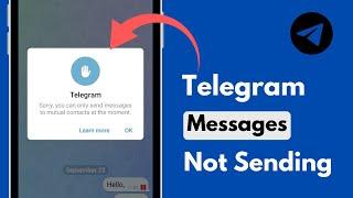 Solved: Telegram you can only send messages to mutual contacts at the moment | iPhone _ Android