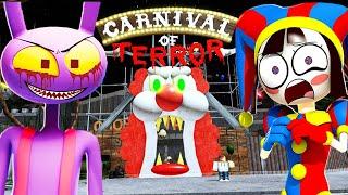 Help JAX and POMNI Escape The Carnival of Terror in Roblox!