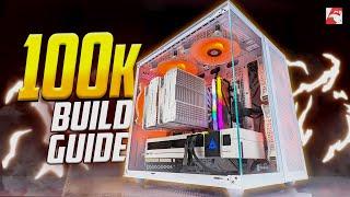 100K White PC Build Guide 2023 | Ft Arc A770 16GB