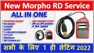 How To Install Morpho Device In Window 7/8/10 |  morpho rd service driver installation 2022 #morpho