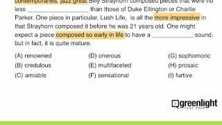 18. GRE Lesson: 3 Blank Questions