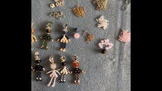 Beaded Worry Doll Tutorial , new method DIY easy beading ,with seed beads & super duos