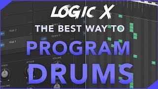 How To Program & Sequence Drums In Logic X