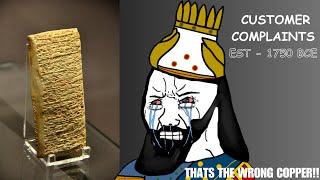 Wrong Copper, Dude - History’s First Customer Complaint