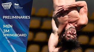 RE-LIVE | 3m Men - Preliminaries | FINA Diving World Cup 2021