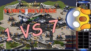 Red Alert 2 Skirmish - Me vs 7 brutal AI + superweapons