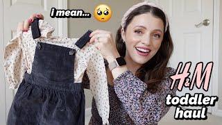 h&m fall haul // cute trendy toddler clothes that are cheaper than I thought!?