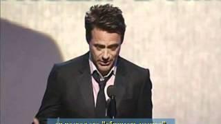 Robert Downey Jr asks forgiveness for Mel Gibson с русскими субтитрами