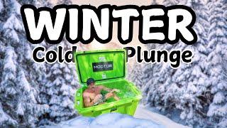 A Cold Plunge in the Winter? Good idea or too CRAZY?