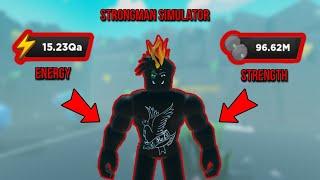 Over 90 MILLION Strength and 15 QA energy in Strongman Simulator!