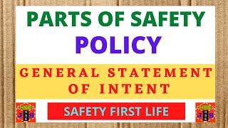 Parts of Safety Policy | Statement of Intent | HSE Policy #safetyfirstlife #shorts #shortsfeed #hse