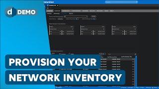 Automatically Provision your Network Inventory
