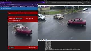 Computer Vision Based CCTV Accident Detection Demo