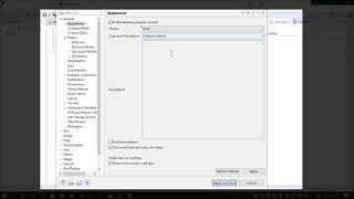 How to change font in eclipse 2020 | How to change theme of eclipse 2020