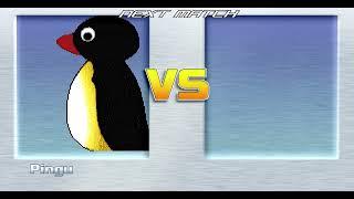 Mugen Battle Pingu VS Snow Man, Ice King & Funky Kong