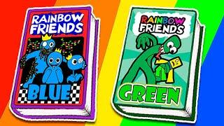 GAME BOOK COLLECTION RAINBOW FRIENDS BLUE AND GREEN