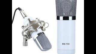 BM-700 Condenser Microphone Unboxing & Review Cheap Mic From GearBest.com