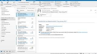 MEG E-Mail - #07 - Outlook 2016 - Email einrichten und wichtige Funktionen