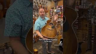 John’s showing us the best guitar under $500! #budgetguitar #eastmanguitars #guitar